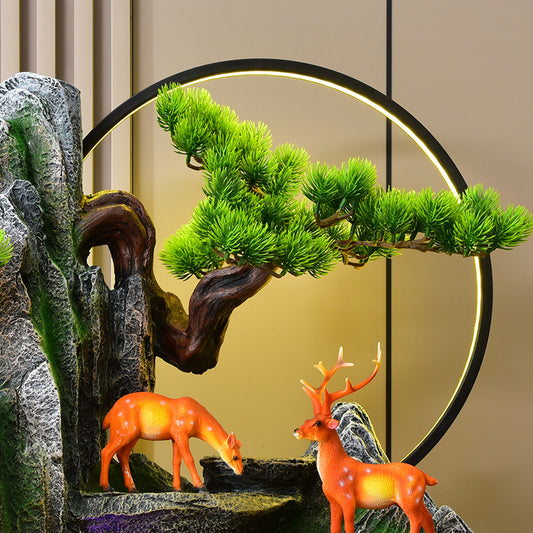 Deer Cascade Water Feature 51x33x119cm