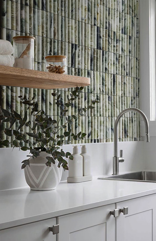 Fluted Marble