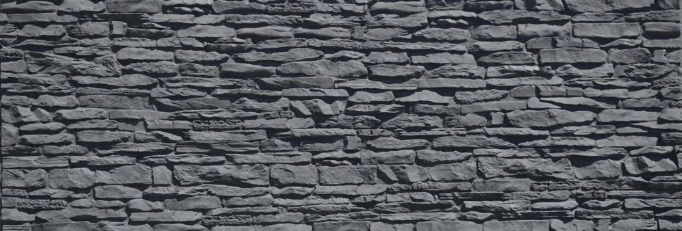 close up stack stone panel